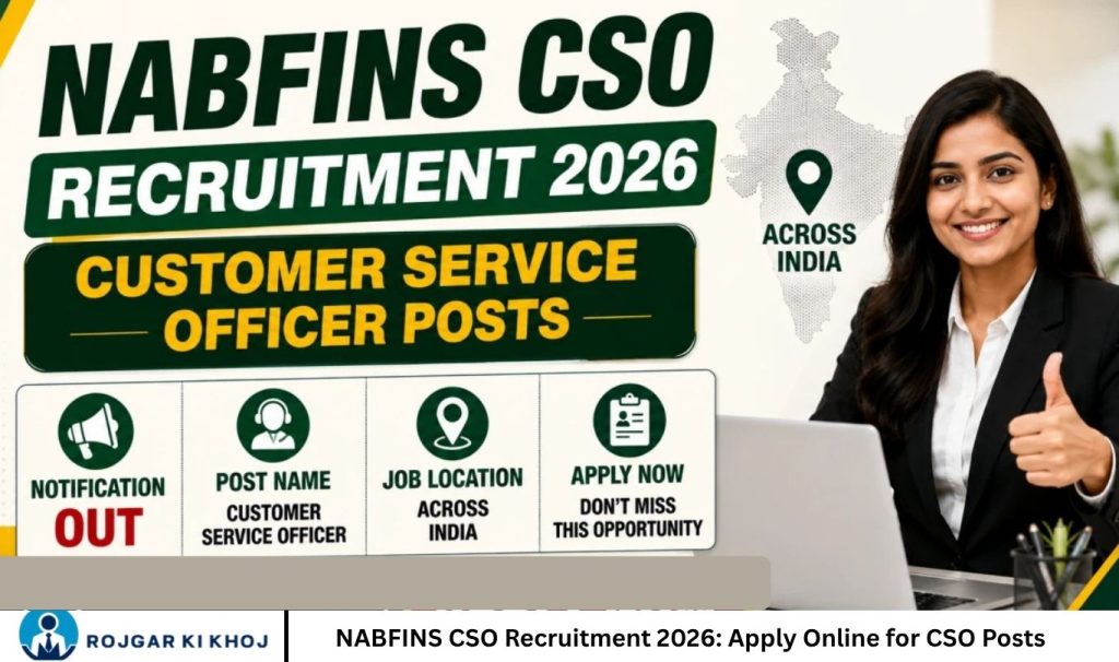 NABFINS CSO Recruitment 2026 Apply Online for CSO Posts