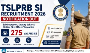 Telangana Police SI Recruitment 2026 275 Vacancies, Eligibility & Apply Online