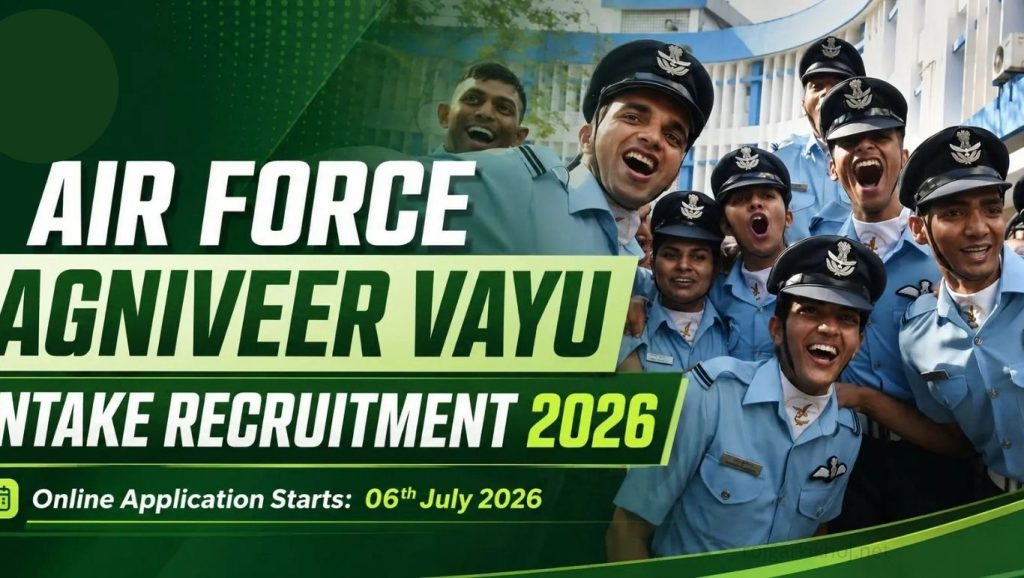 Airforce Agniveer X & Y Recruitment 2026