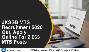 JKSSB Recruitment 2026 2,863 Class IV & MTS Posts