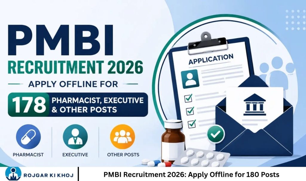 PMBI Recruitment 2026 Apply Offline for 180 Posts